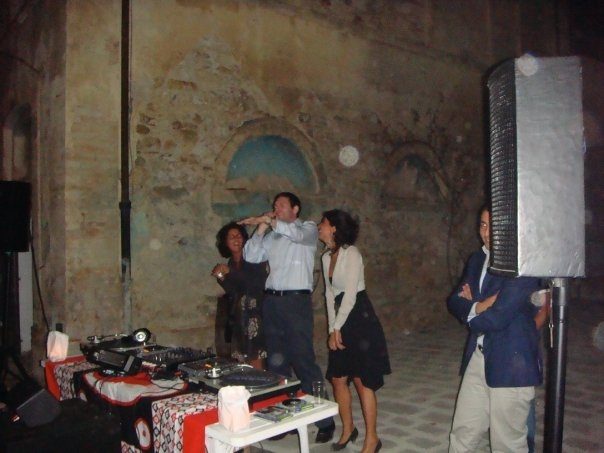 Performing in Tuscany