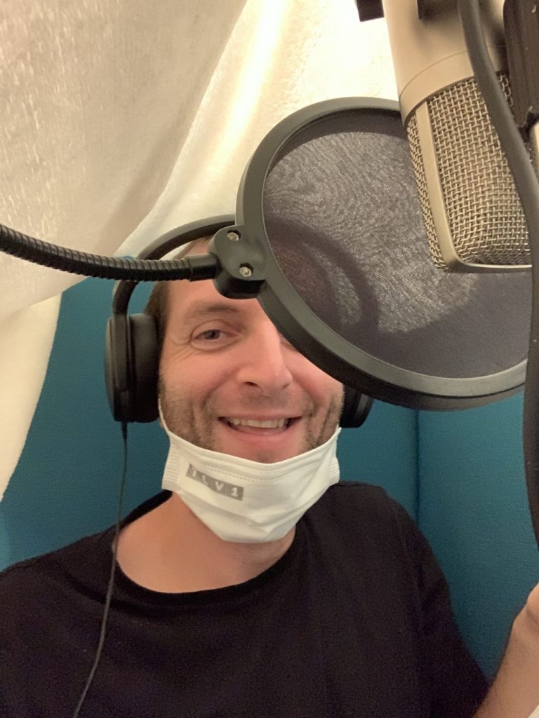 In the studio, 2020